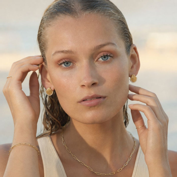 Spark Shell Earrings
