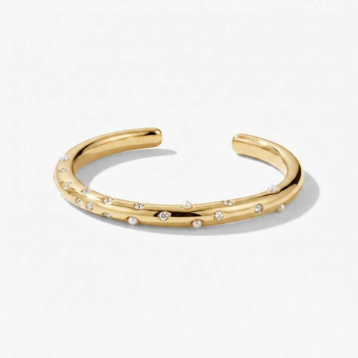 Cara Pearl Crystal Bracelet
