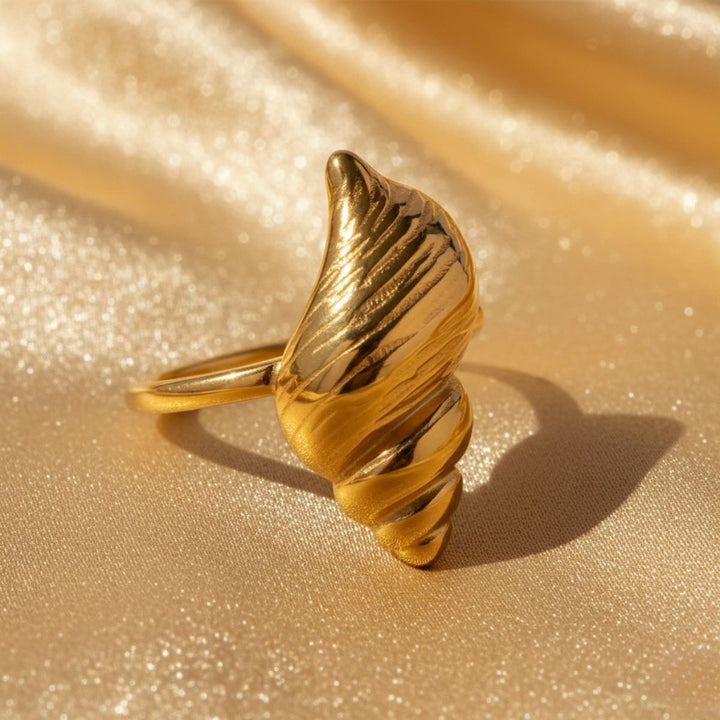 Spiral Shell Ring