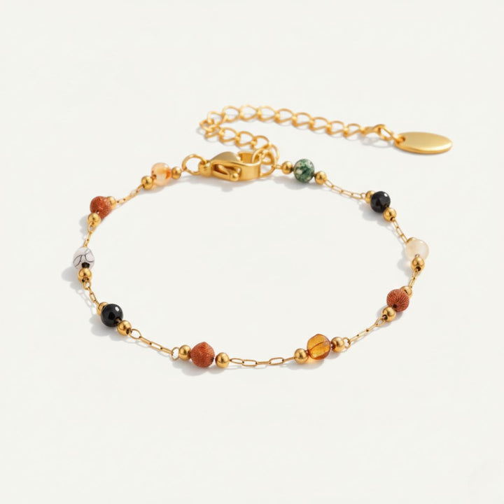 THE BEADED STONE BRACELET