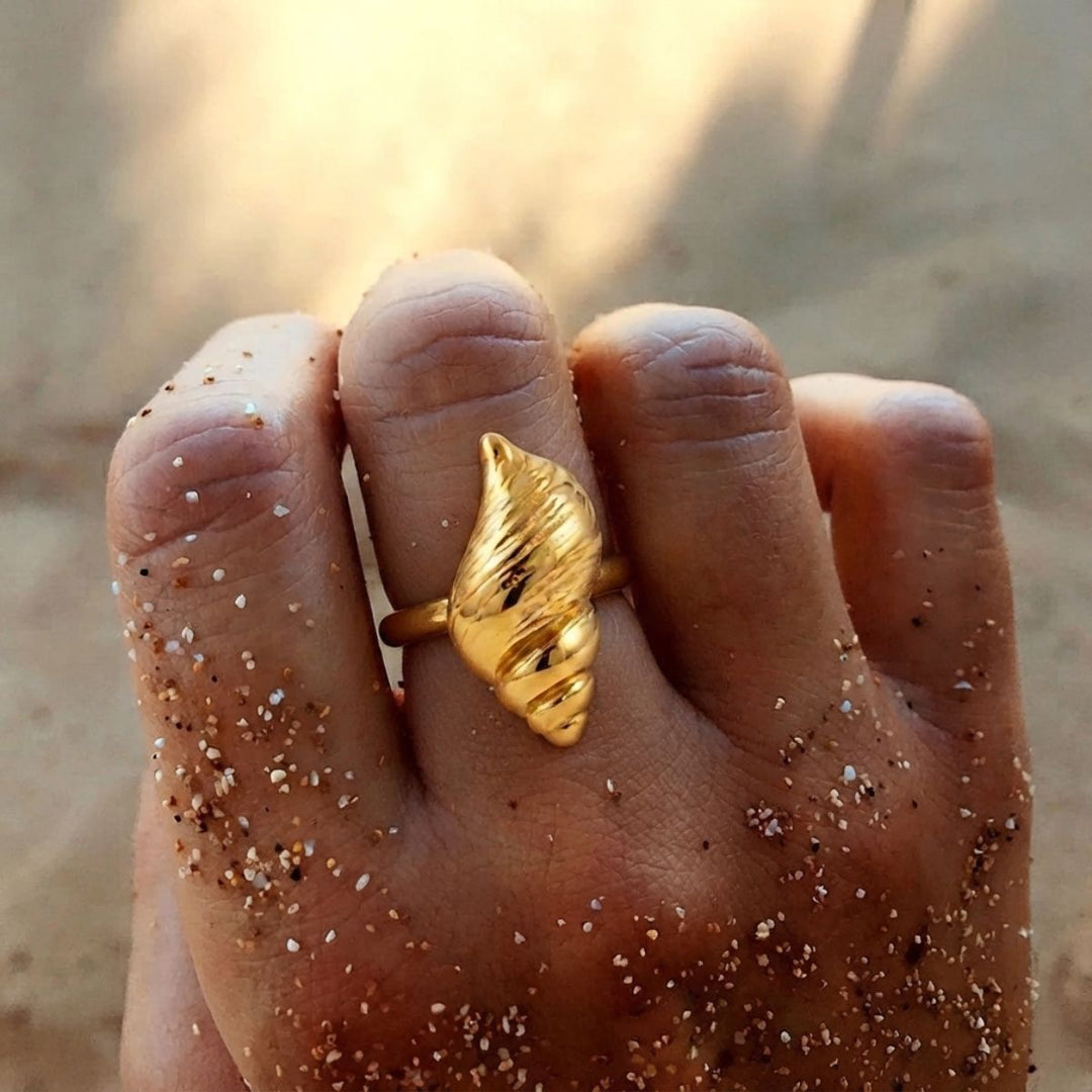 Spiral Shell Ring
