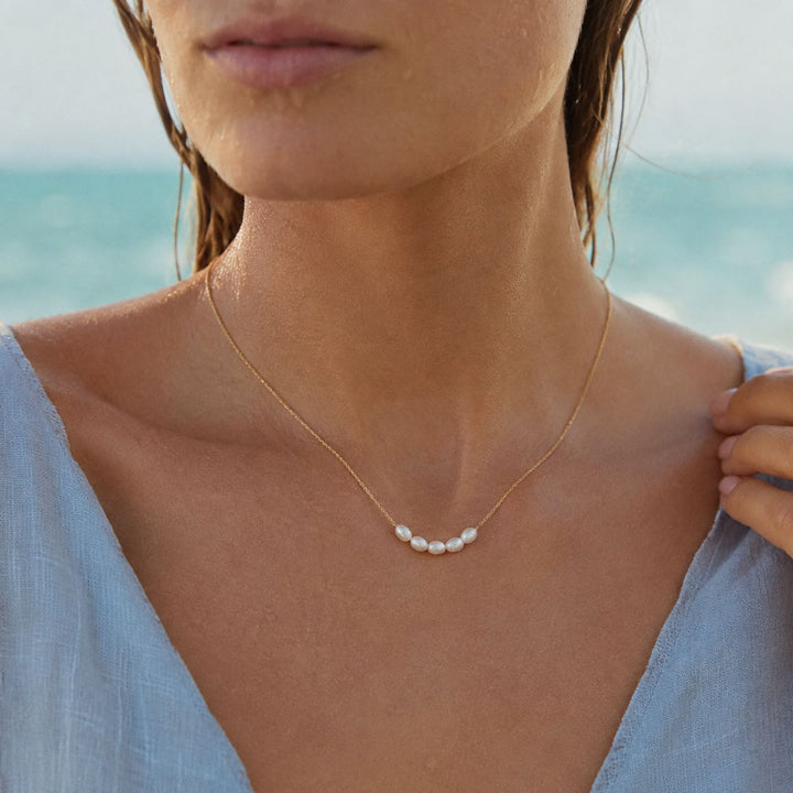 Angela Pearl Necklace