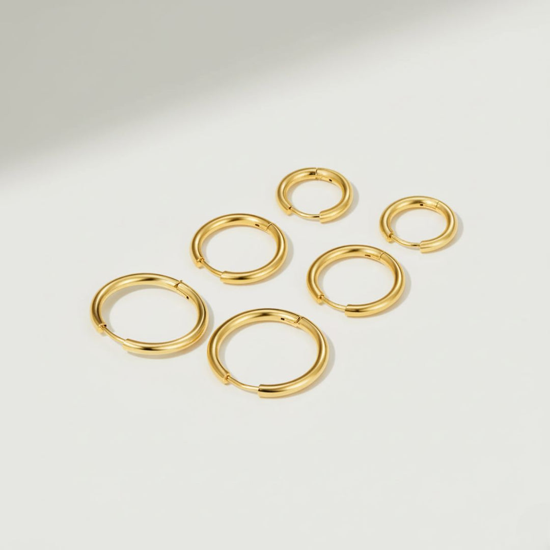 THE HOOP EARRINGS SET