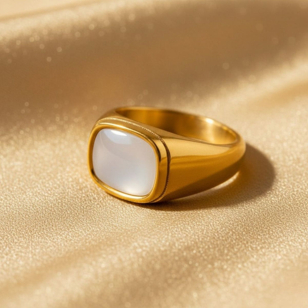 THE WHITE SIGNET RING
