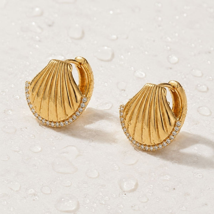Spark Shell Earrings