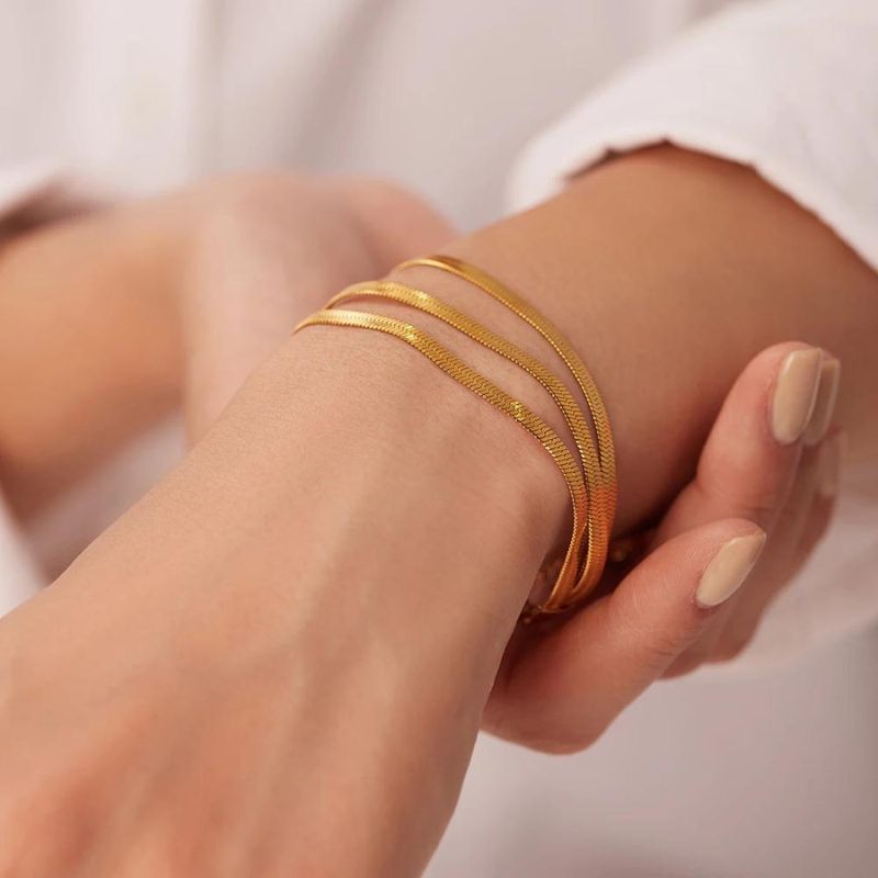 Three Layer Snake Bracelet