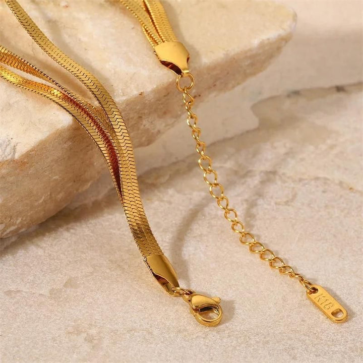 Three Layer Snake Bracelet