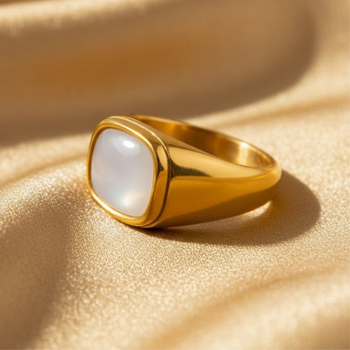 THE WHITE SIGNET RING