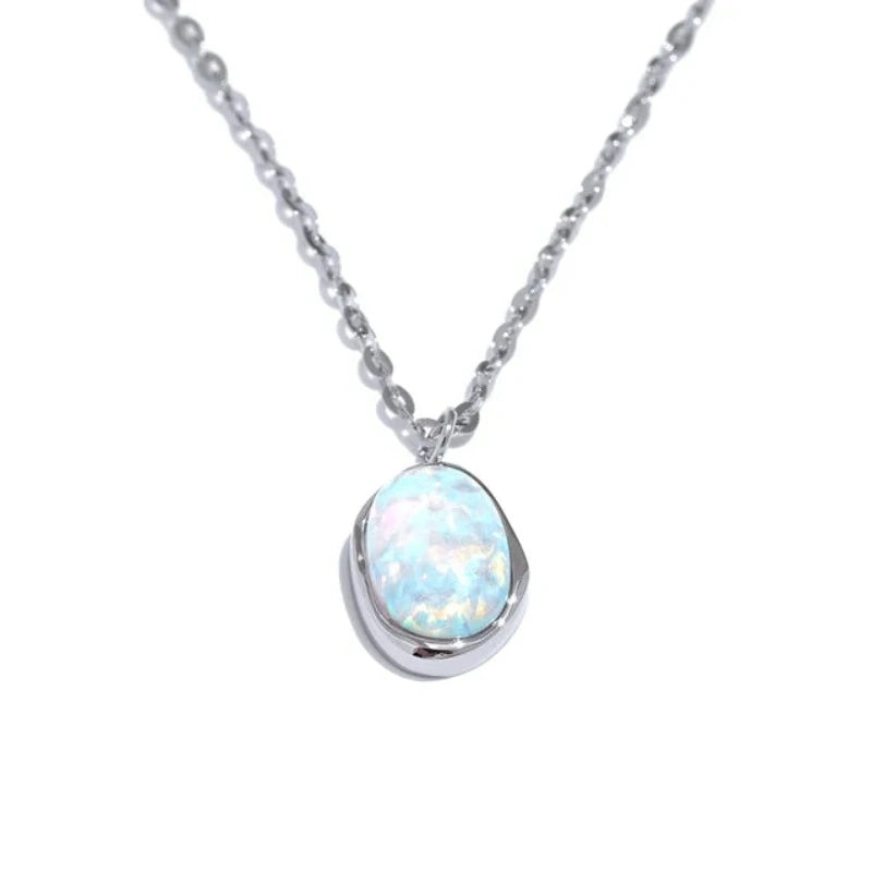 Iris Opal Necklace