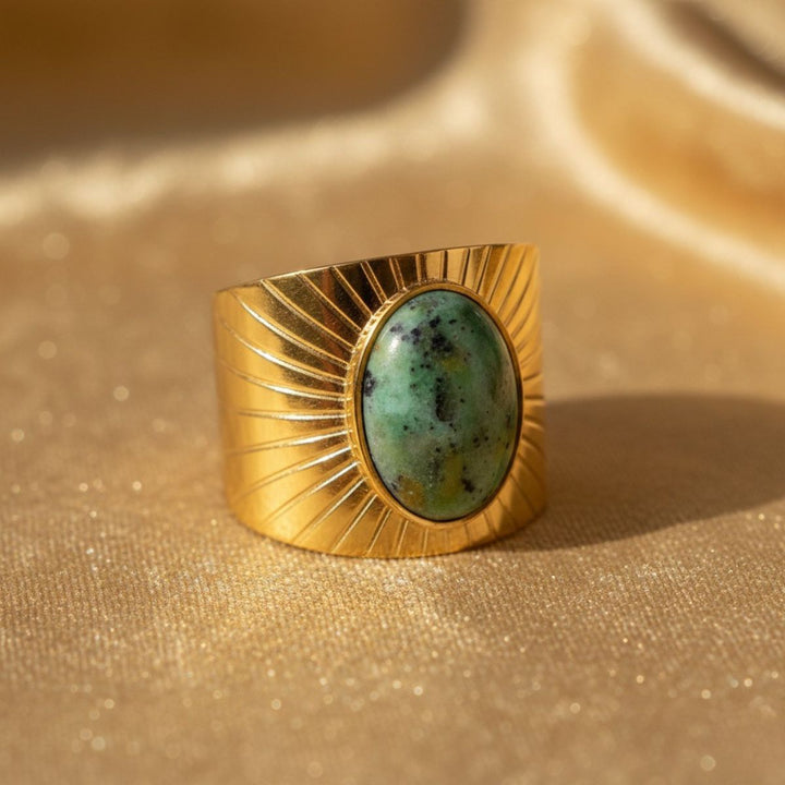 Sun Turquoise Ring