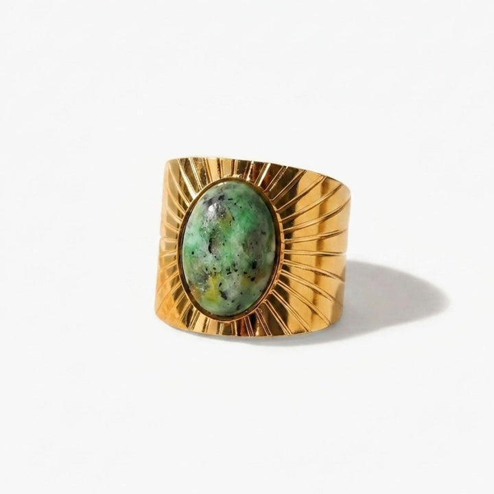 Sun Turquoise Ring