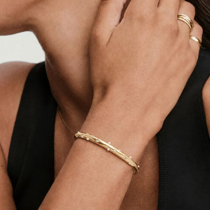 Cara Pearl Crystal Bracelet