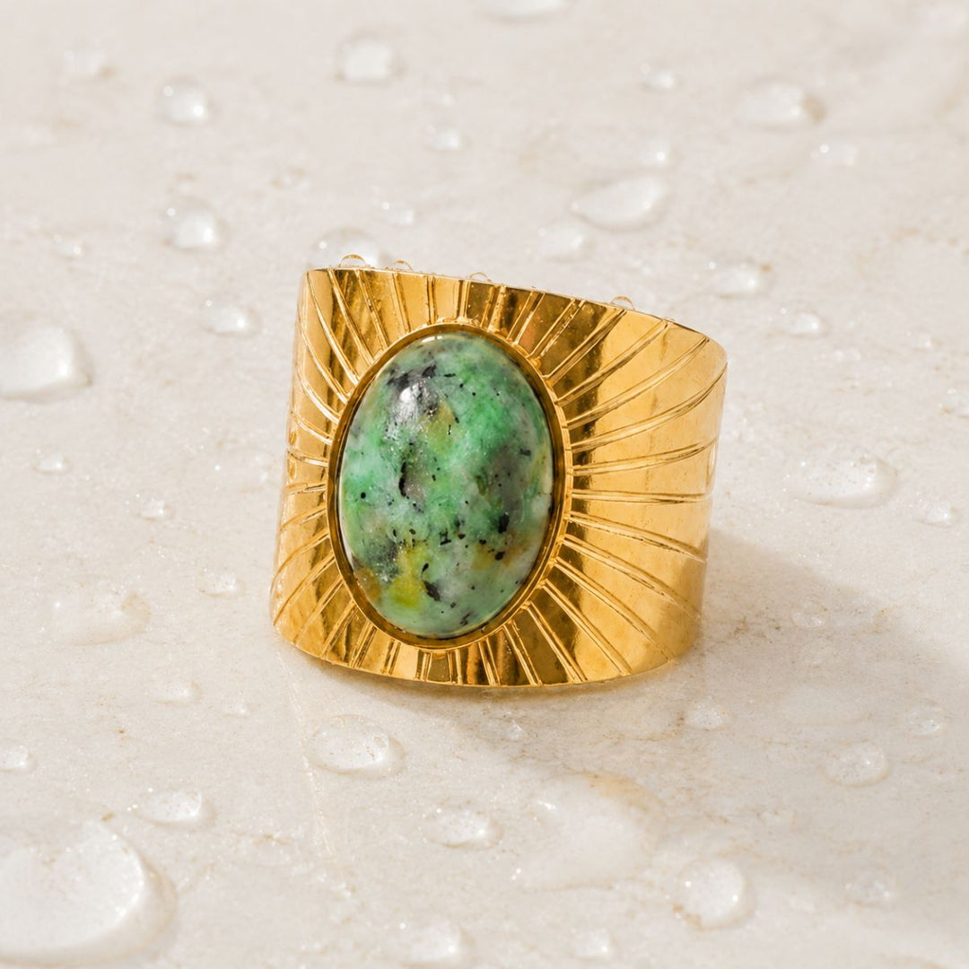 Sun Turquoise Ring
