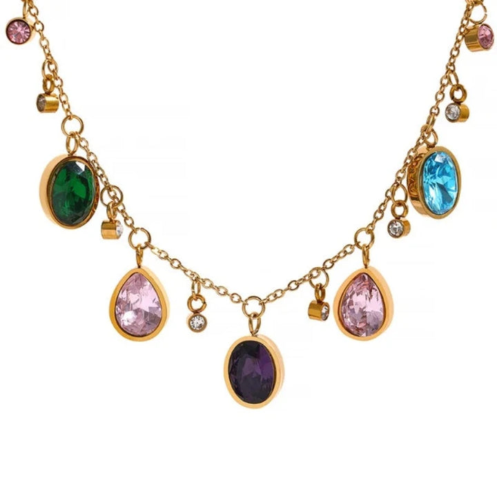 Emily Crystal Necklace
