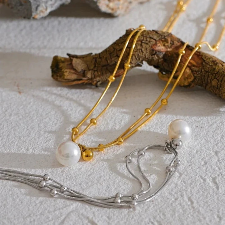 Angela Pearl Necklace