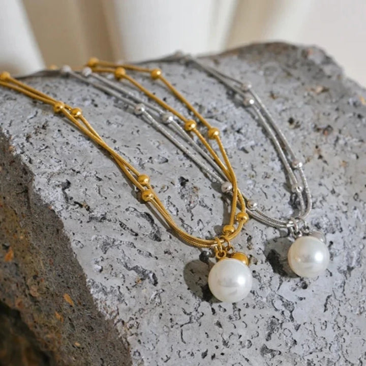 Angela Pearl Necklace