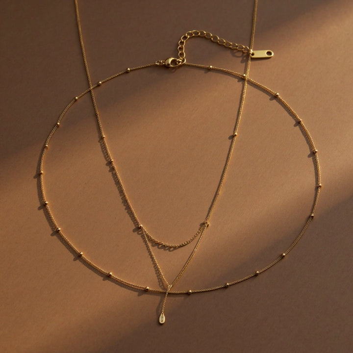 THE PEARLA CURVE NECKLACE