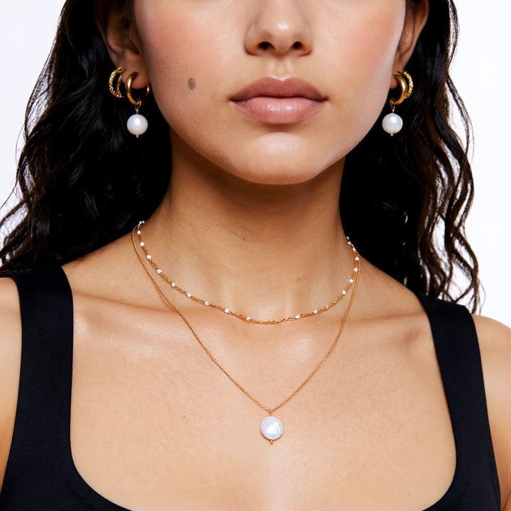 THE BEADED NECKLACE