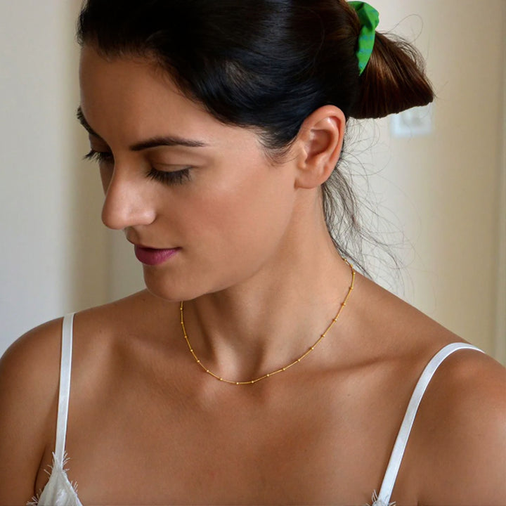 THE PEARLA CURVE NECKLACE
