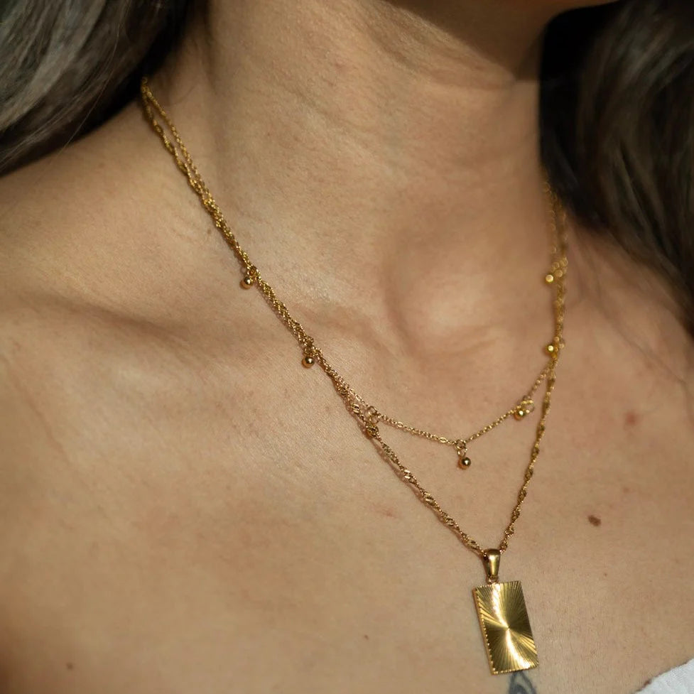Star Drops Necklace